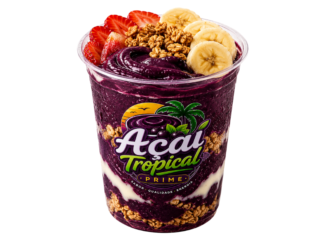Açaí no Copo Customizado